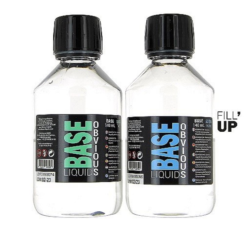 Base "Fill'Up" 140ml 00mg Obvious Liquids