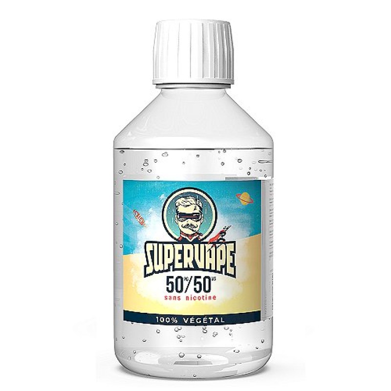 Base 500ml 50/50 00mg SuperVape