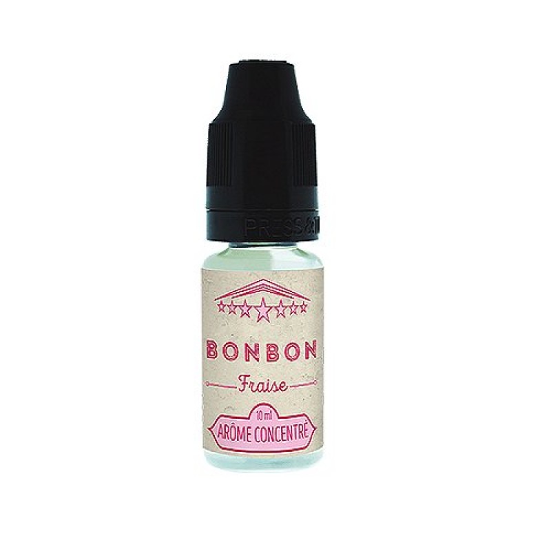 Bonbon Fraise Arôme VDLV 10ml