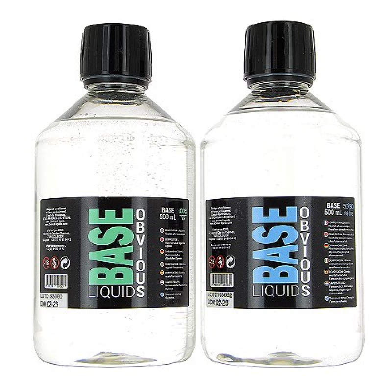 Base 500ml 00mg Obvious Liquids