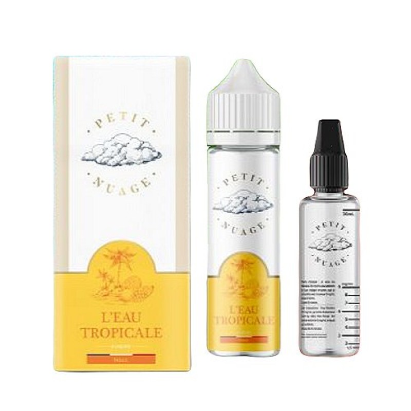 L'Eau Tropicale Petit Nuage 60ml + Fiole Vide 30ml Graduée