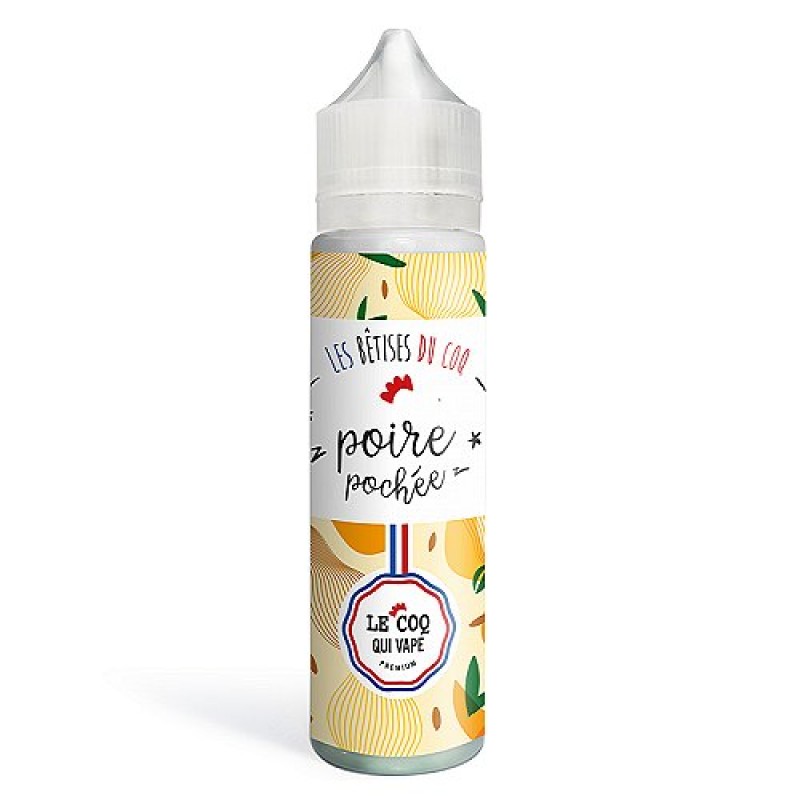 Poire Pochée Le Coq Qui Vape Premium 50ml