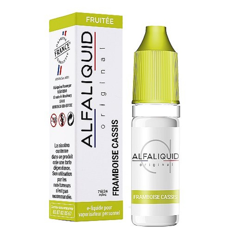 Framboise Cassis Alfaliquid 10ml