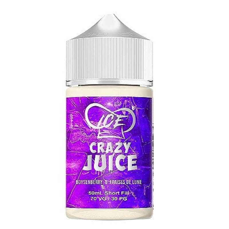 Boysenberry & Fraises De Lune Ice Crazy Juice ...