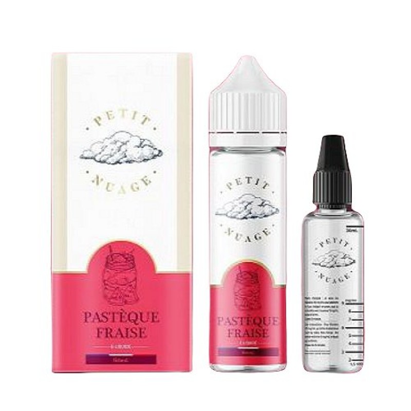 Pastèque Fraise Petit Nuage 60ml + Fiole Vide 30m...