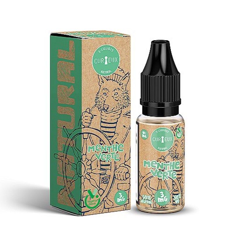 Menthe Verte Natural Curieux 10ml