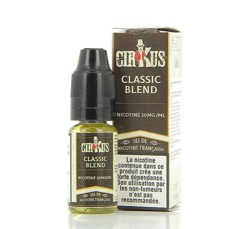 Classic Blend Nic Salts Cirkus VDLV 10ml 20mg