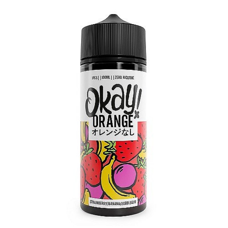 Strawberry Banana Bubblegum Okay Orange Jack Rabbit 100ml