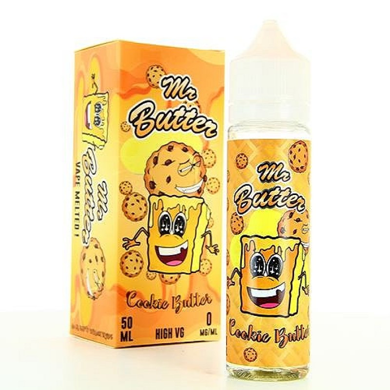 Cookie Butter  Mr Butter 50ml + Booster Nic Up 10m...