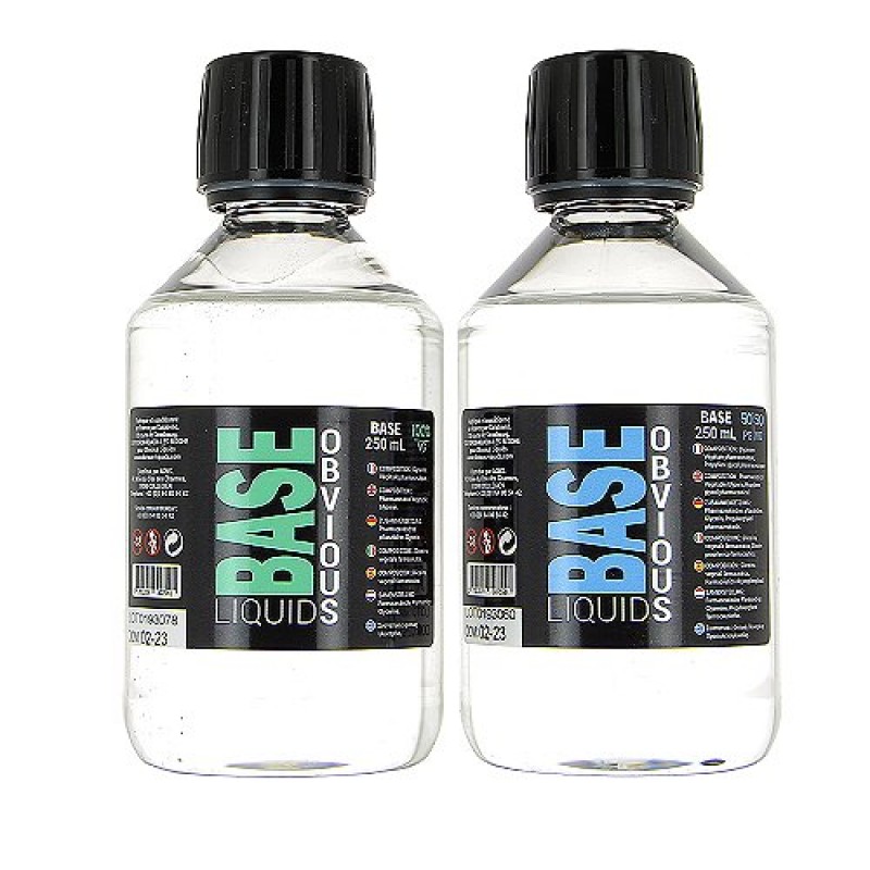 Base 250ml 00mg Obvious Liquids