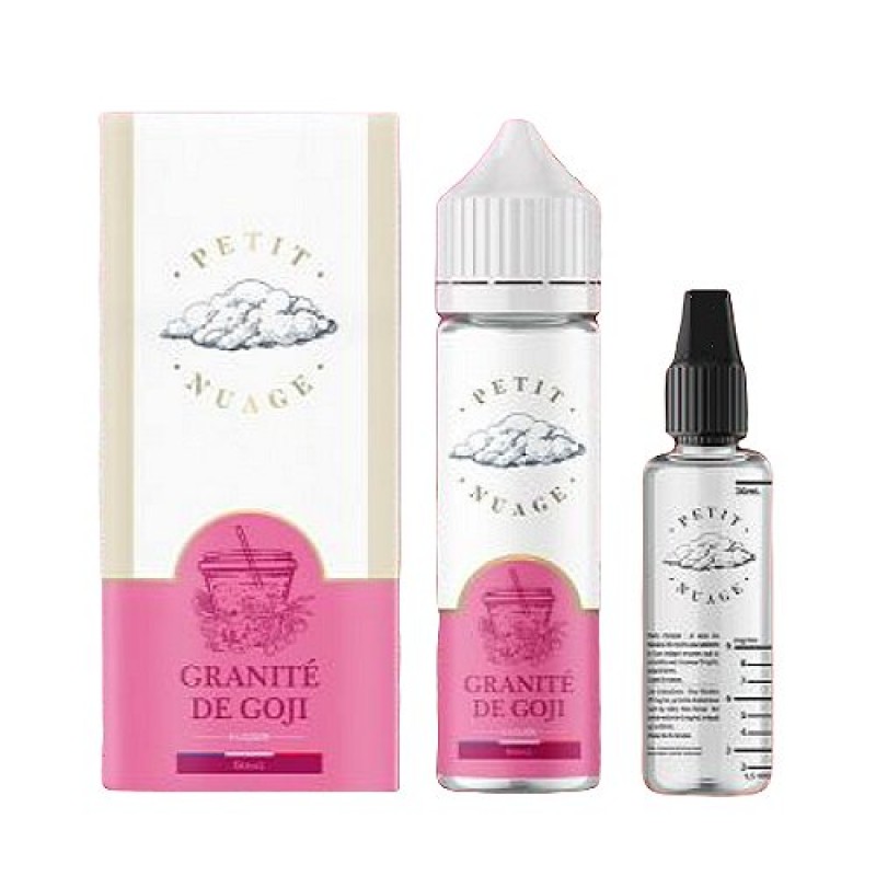 Granité De Goji Petit Nuage 60ml + Fiole Vide 30m...