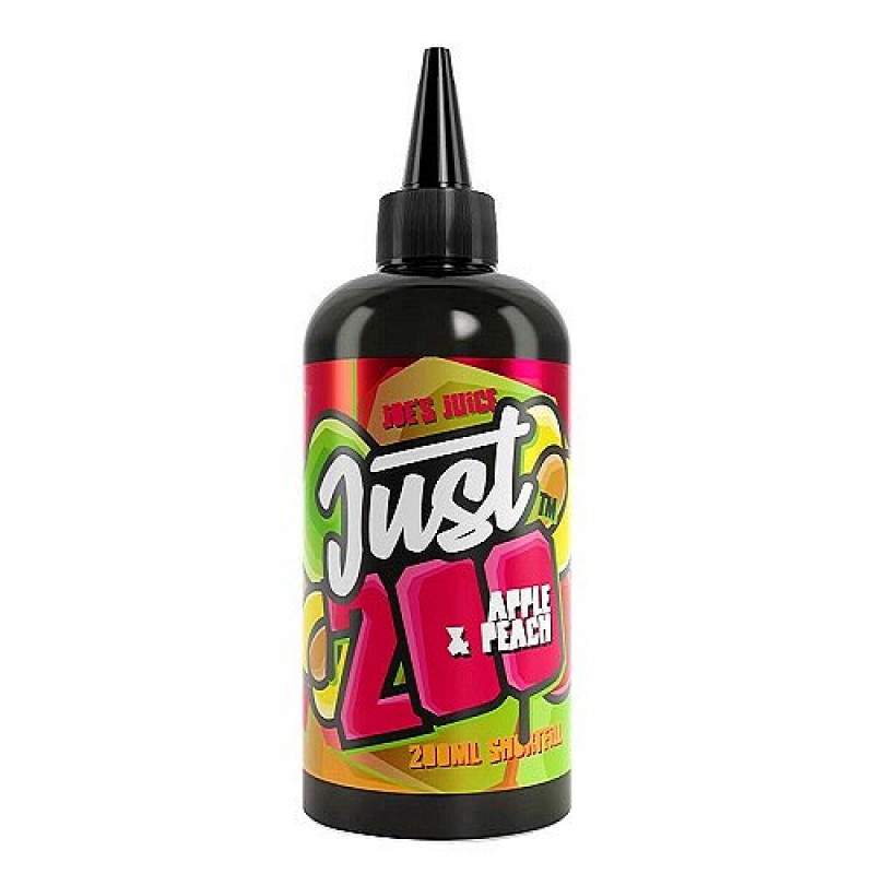 Apple Peach Just 200 Joe's Juice 200ml