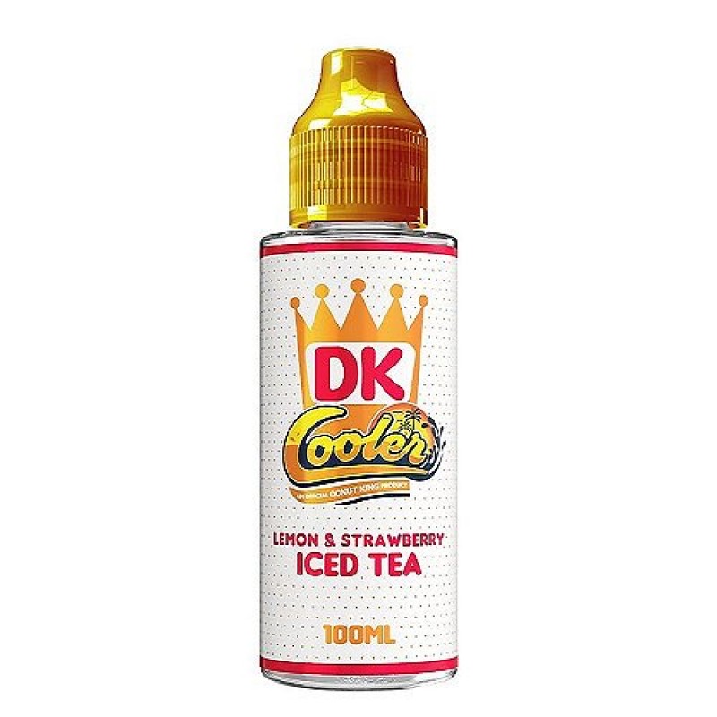 Lemon Strawberry Iced Tea Cooler Donut King 100ml