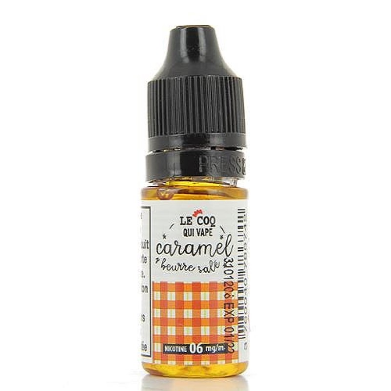 Caramel Beurre Salé Le Coq Qui Vape Premium 10ml