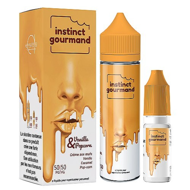 Pack 60ml Vanilla & Popcorn Instinct Gourmand ...