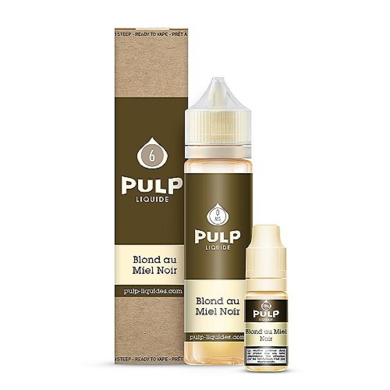 Pack 40ml + 2x10ml Blond Au Miel Noir Pulp - 06mg