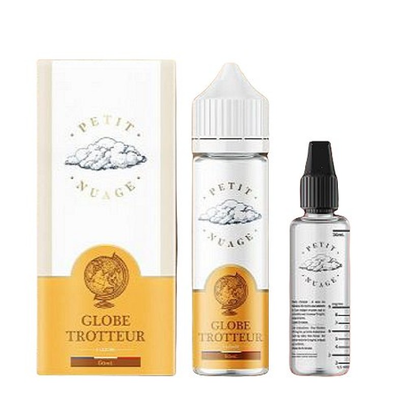 Globe Trotteur Petit Nuage 60ml + Fiole Vide 30ml Graduée