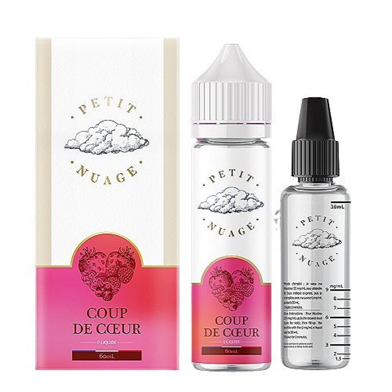 Coup De Coeur Petit Nuage 60ml + Fiole Vide 30ml G...