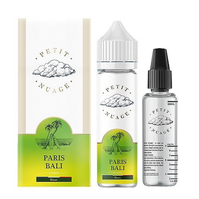 Paris Bali Petit Nuage 60ml + Fiole Vide 30ml Grad...