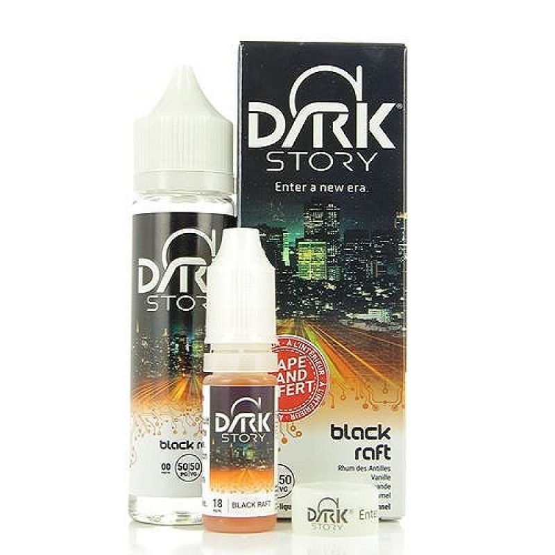 Pack 60ml Black Raft Dark Story Alfaliquid - 03mg