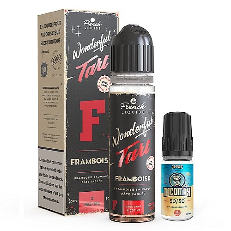 Framboise Easy2Shake 50/50 03mg 50ml Wonderful Tar...