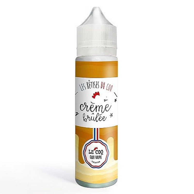 Crème Brûlée Le Coq Qui Vape Premium 50ml