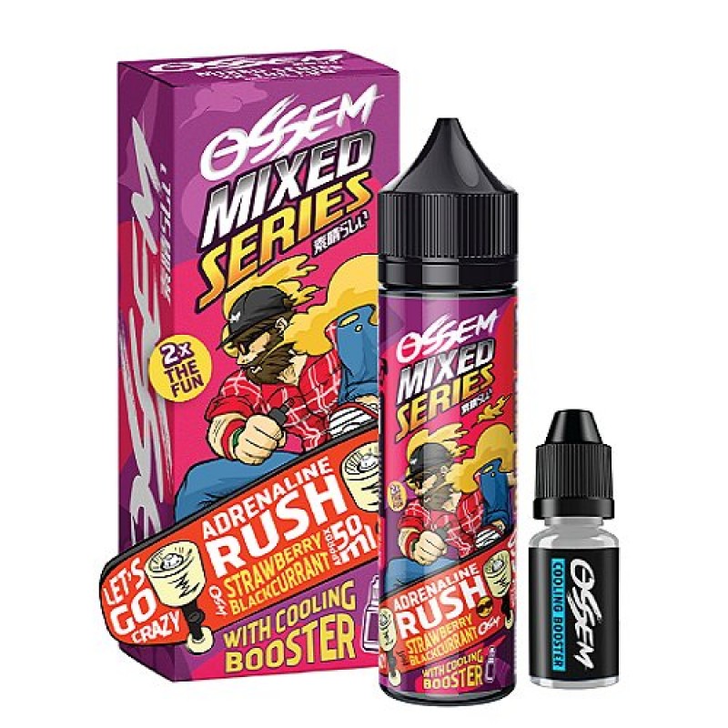 Adrenaline Rush Mixed Ossem 50ml + Additif Cooling...