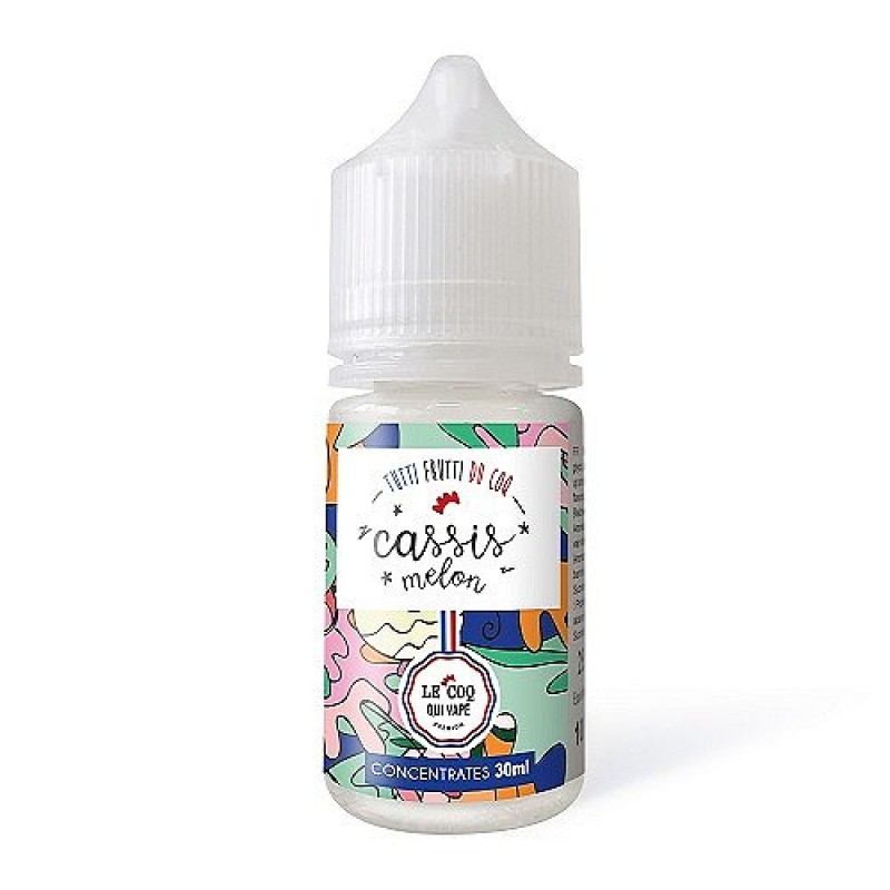 Cassis Melon Concentré Le Coq Qui Vape Premium 30...