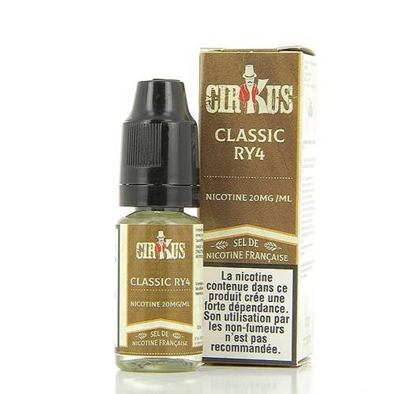 Classic RY4 Nic Salts Cirkus VDLV 10ml 20mg