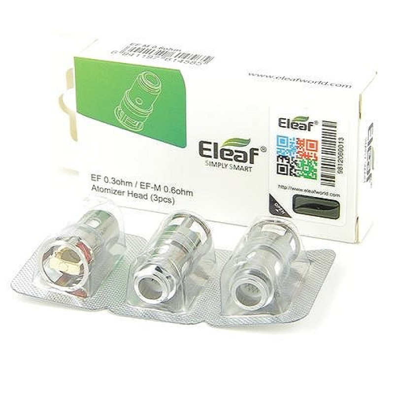 Pack de 3 résistances EF-M 0.6ohm Pesso Eleaf