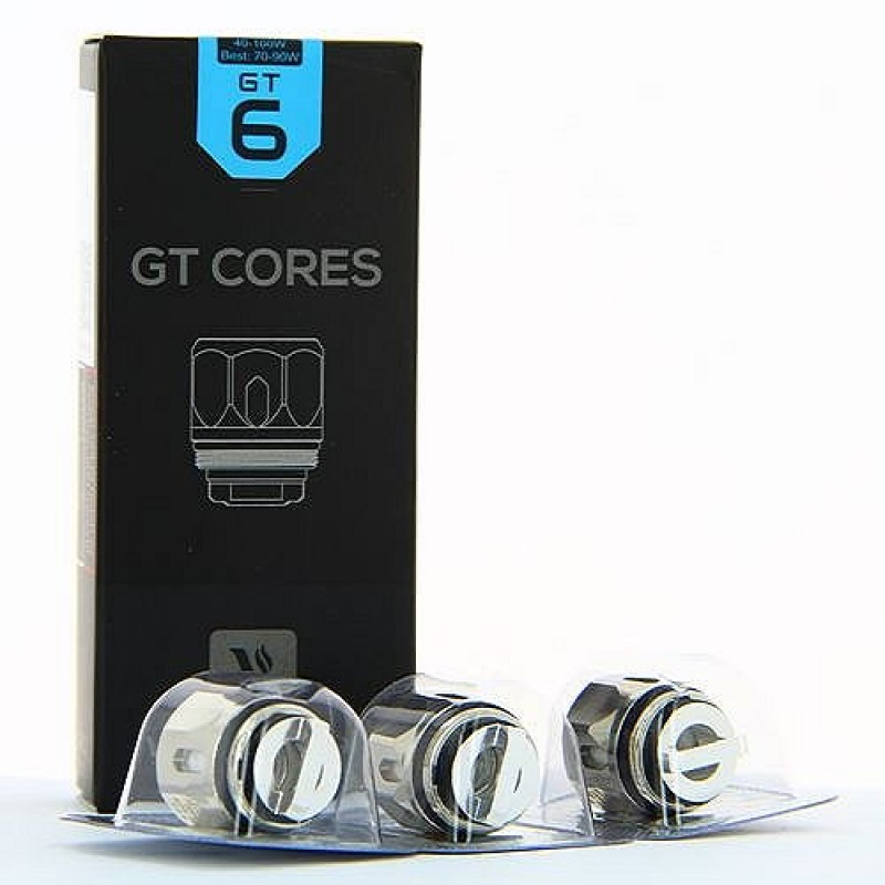 Pack de 3 résistances GT6 Core 0.2ohm NRG Vapores...