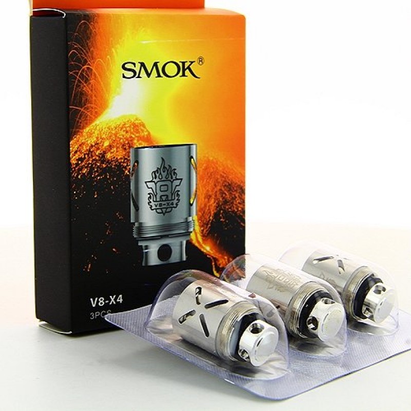 Pack de 3 résistances 0.15ohm V8 X4 Quadruple TFV8 Smok