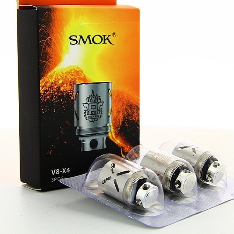 Pack de 3 résistances 0.15ohm V8 X4 Quadruple TFV...