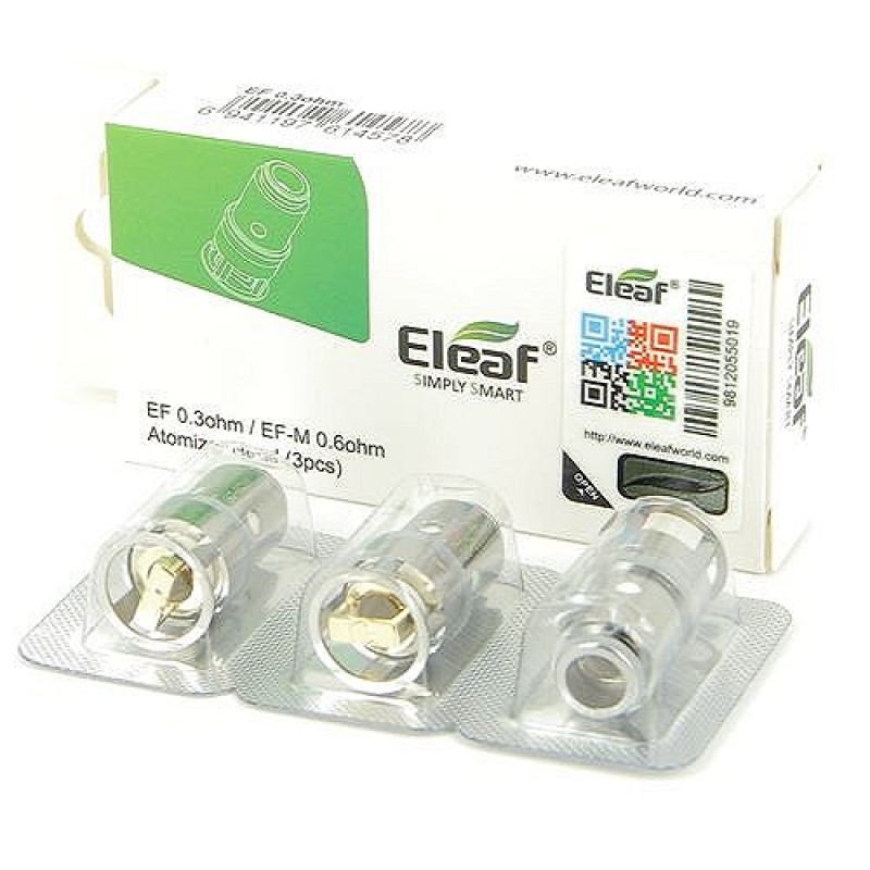 Pack de 3 résistances EF 0,3ohm Pesso Eleaf