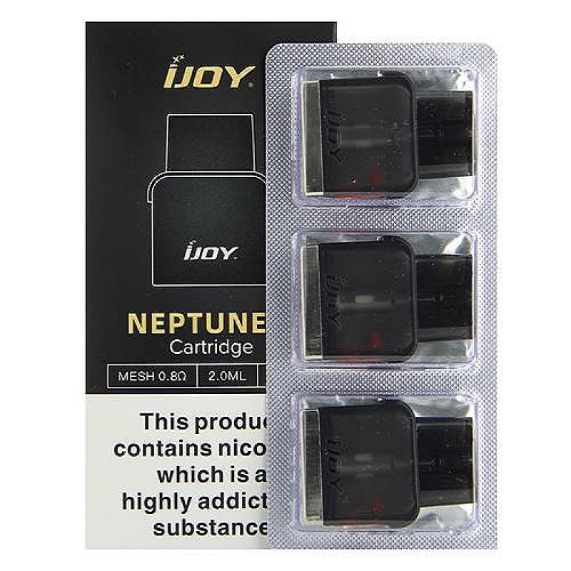 Pack de 3 Pods 2ml + résistance 0.8ohm Neptune 2 ...