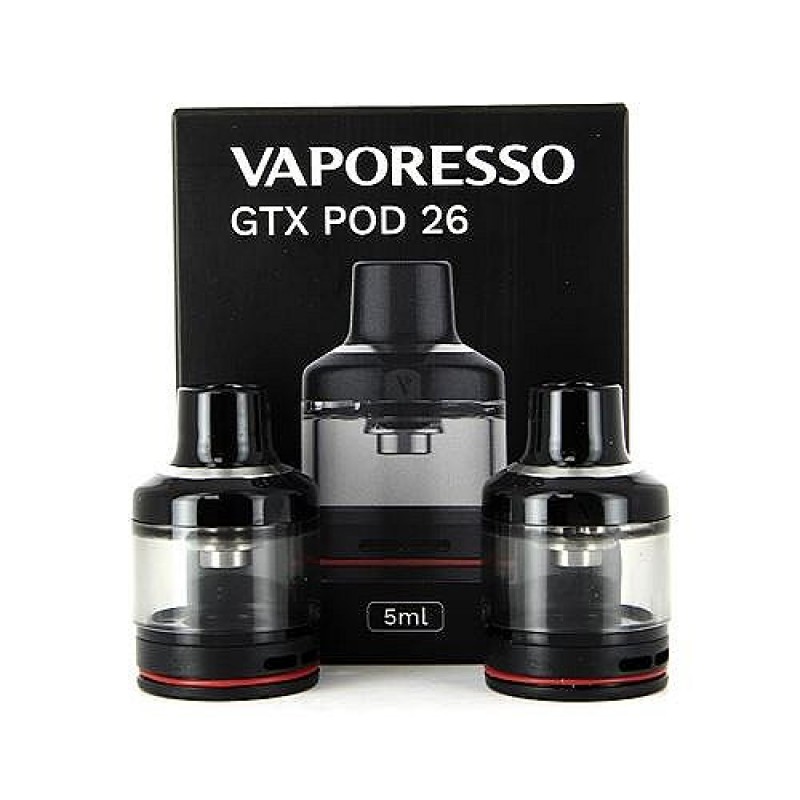 Pack de 2 cartouches GTX Pod 26 5ml Vaporesso