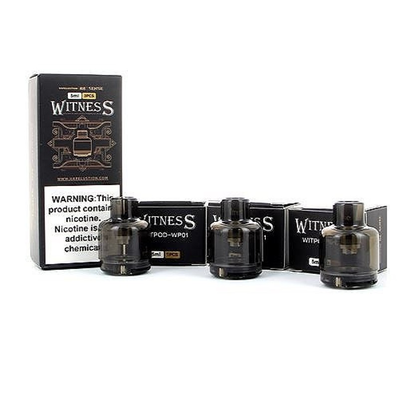 Pack de 3 cartouches 5ml Witness Vapelustion