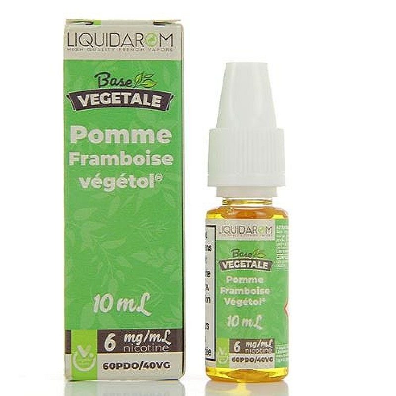 Pomme Framboise Base Végétale By Liquidarom 10ml