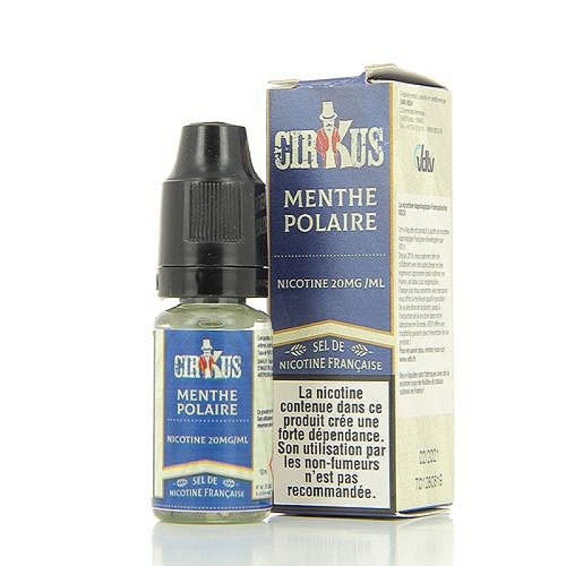 Menthe Polaire Nic Salts Cirkus VDLV 10ml 20mg