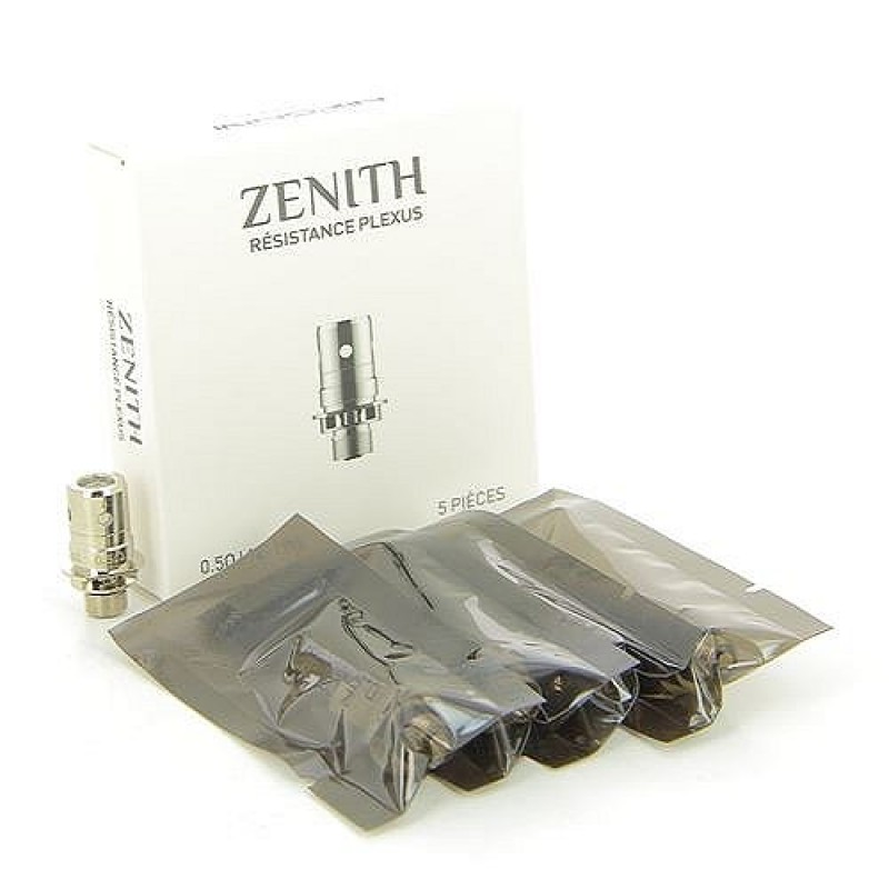 Pack de 5 résistances Plexus MTL 0,5ohm zenith-Zl...
