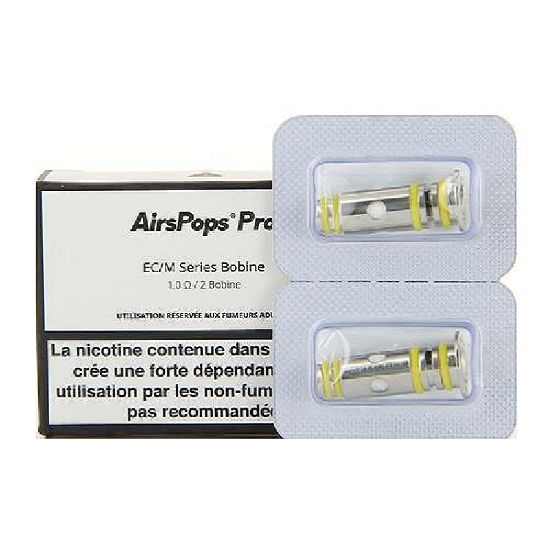 Pack de 2 résistances 1ohm AirsPops Pro Airscream