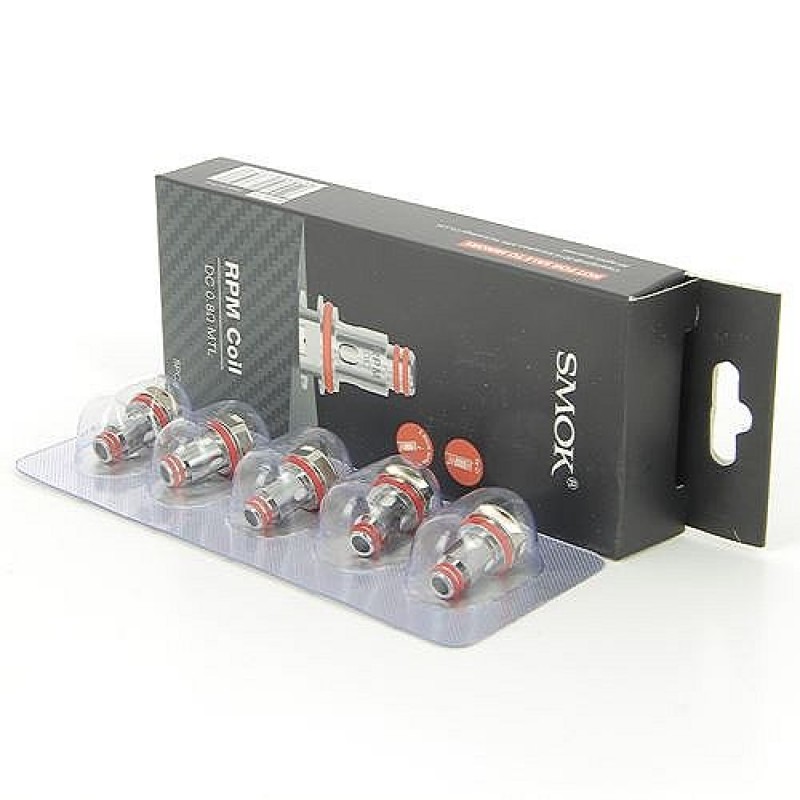 Pack de 5 résistances DC 0.8ohm MTL RPM40 Smok