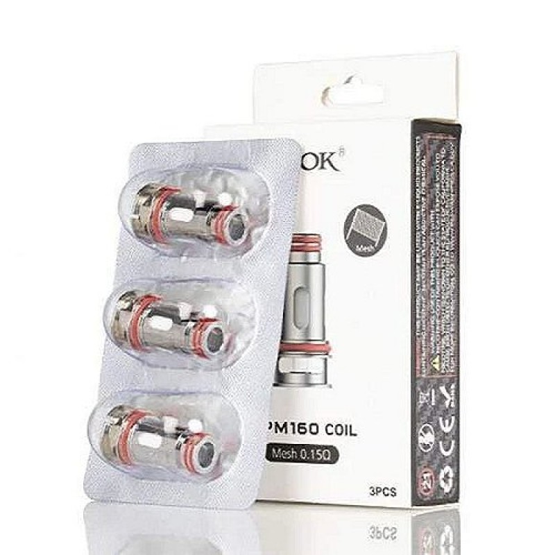 Pack de 3 resistances Mesh 0,15ohm RPM160 Smok