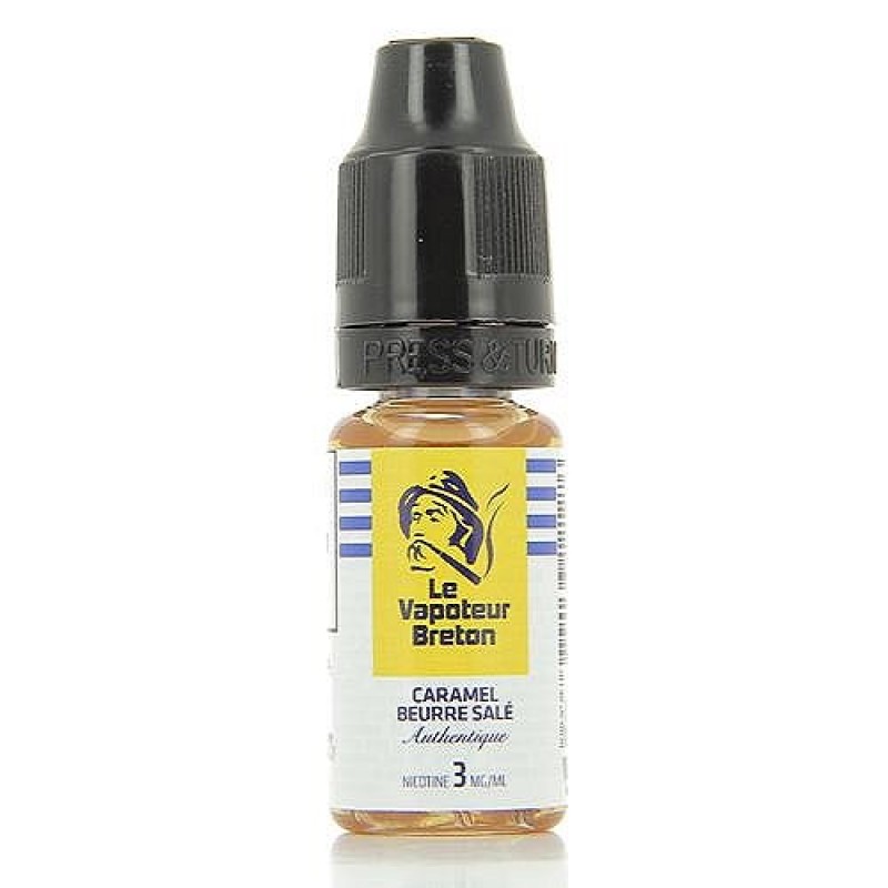 Caramel Au Beurre Salé Authentique Le Vapoteur Breton 10ml