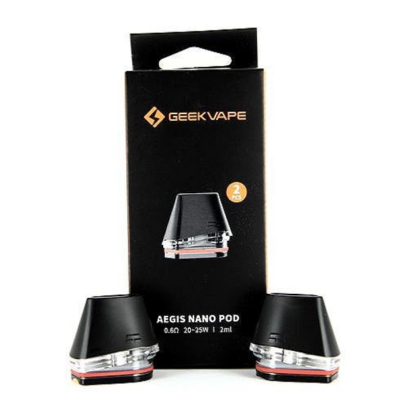 Pack de 2 Pods 0,6ohm / 1,2ohm Aegis Nano GeekVape