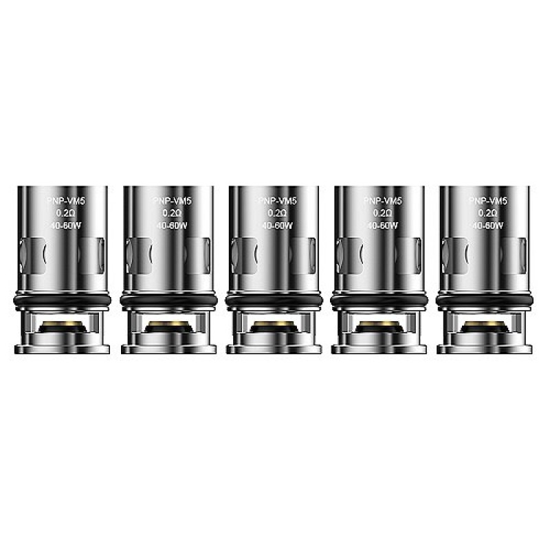 Pack de 5 résistances PnP-VM5/VM6 Voopoo
