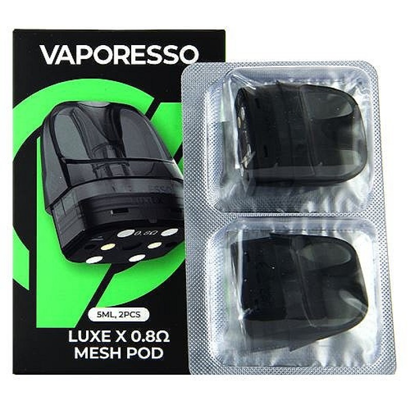 Pack de 2 pods 5ml + résistance Luxe X Vaporesso
