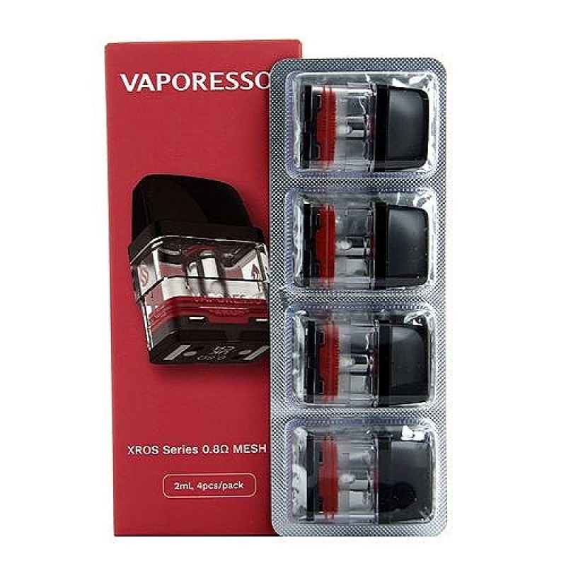 Pack de 4 pods 2ml Serie Xros Vaporesso