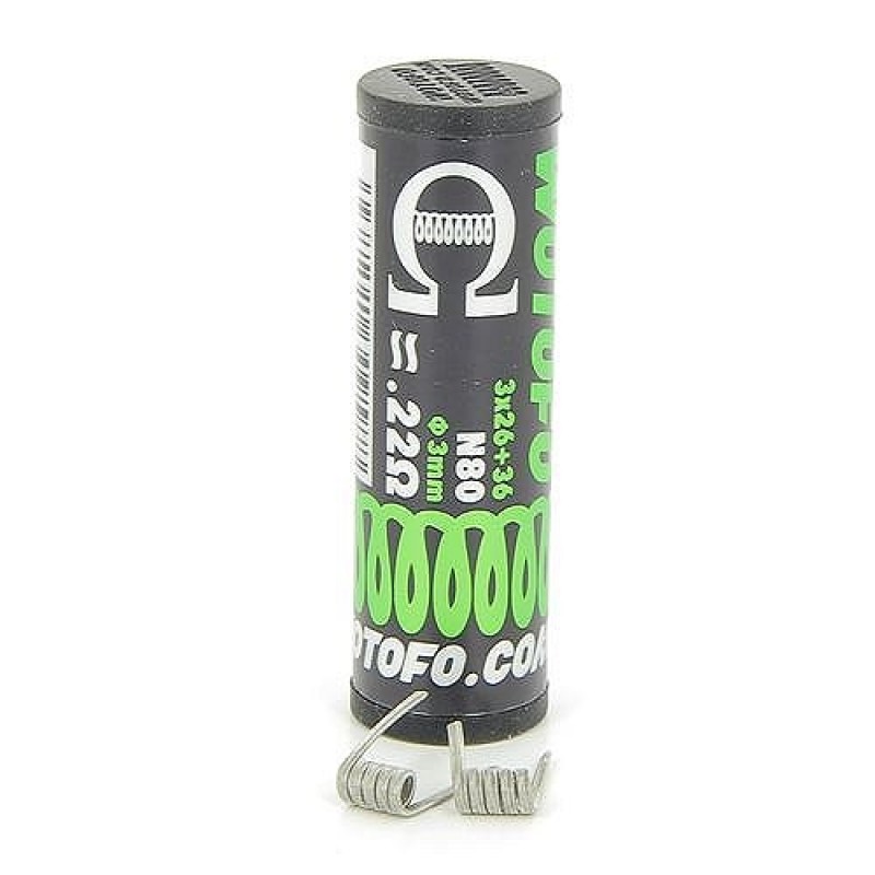 Pack de 10 coils Alien NI 80 3*26+36 Wotofo